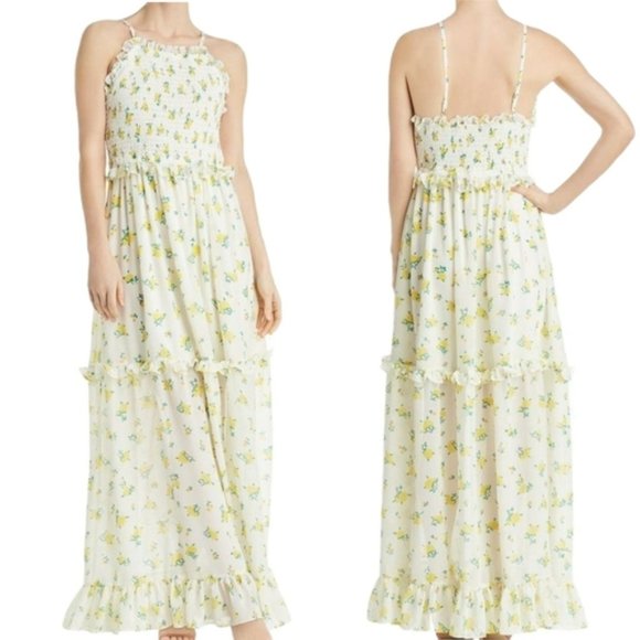 Betsey Johnson Dresses Betsey Johnson Tiered Maxi Floral Print